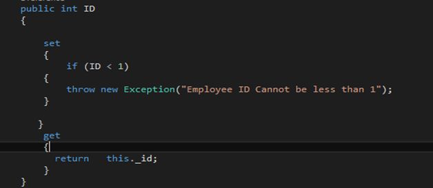 order to use a property